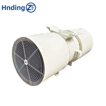 Industriālā tuneļa ventilācijas ventilators pazemes projektiem